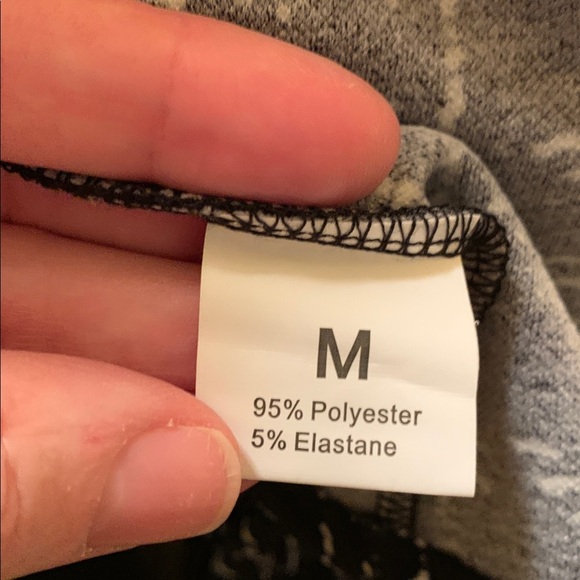 Chic Black and White Print Jacket with Clear bands in the cuff region NWOT - Picture 10 of 11